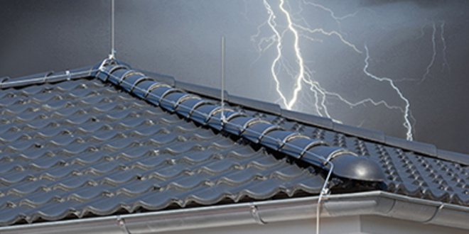Äußerer Blitzschutz bei Elektro Wargin GmbH in Darmstadt